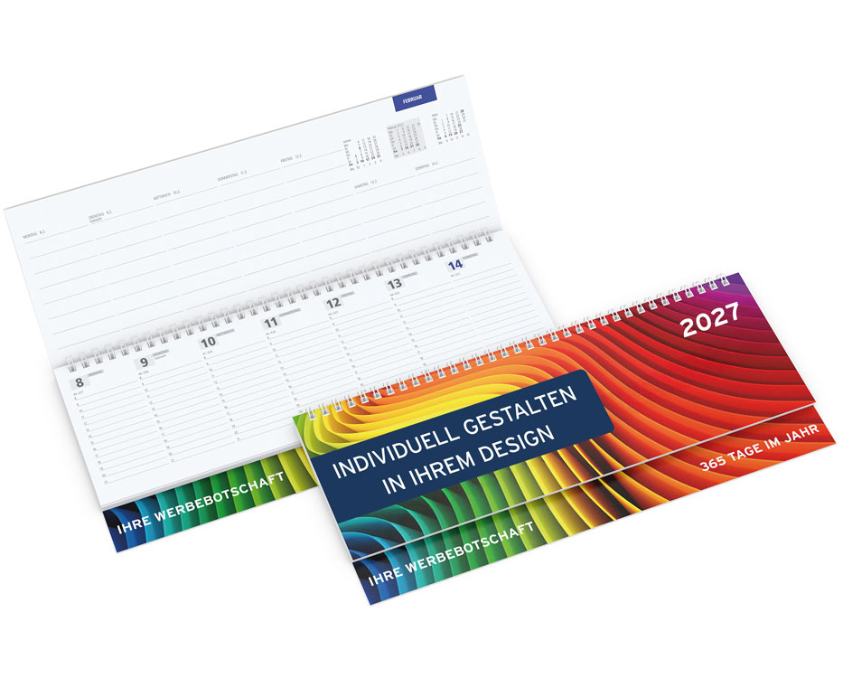 Tischquerkalender Classic